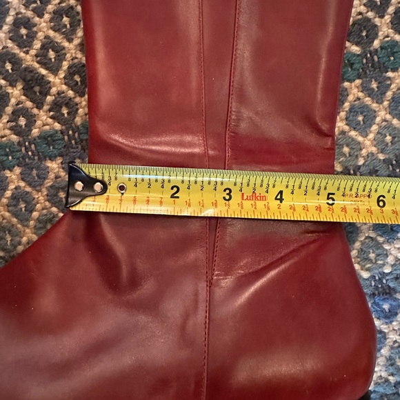NWT 👢TARYN WOMENS HELIUM TALL BOOT IN BRANDY COLOR SIZE 9.5 WITH SIDE ZIPPERS - Picture 11 of 16